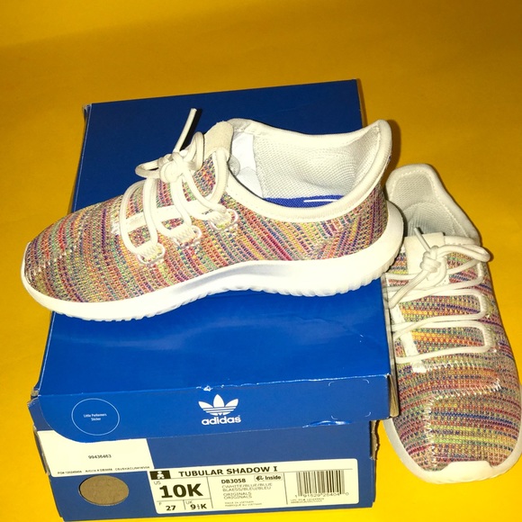 Kids Adidas Tubular Shadow Rainbow 